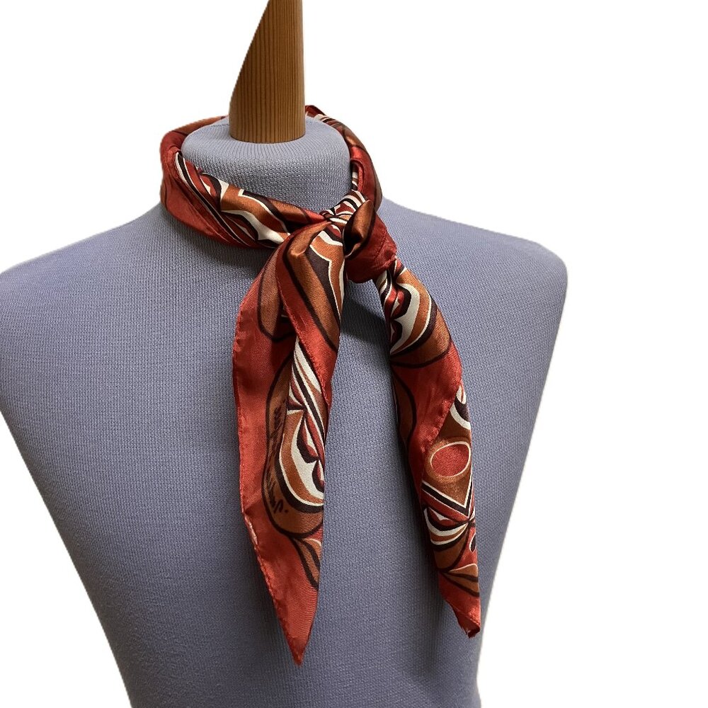 Indian Sunface Bandana Square Scarf Eleanor Paine Skemo Hair Neck Accessory